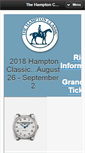Mobile Screenshot of hamptonclassic.com